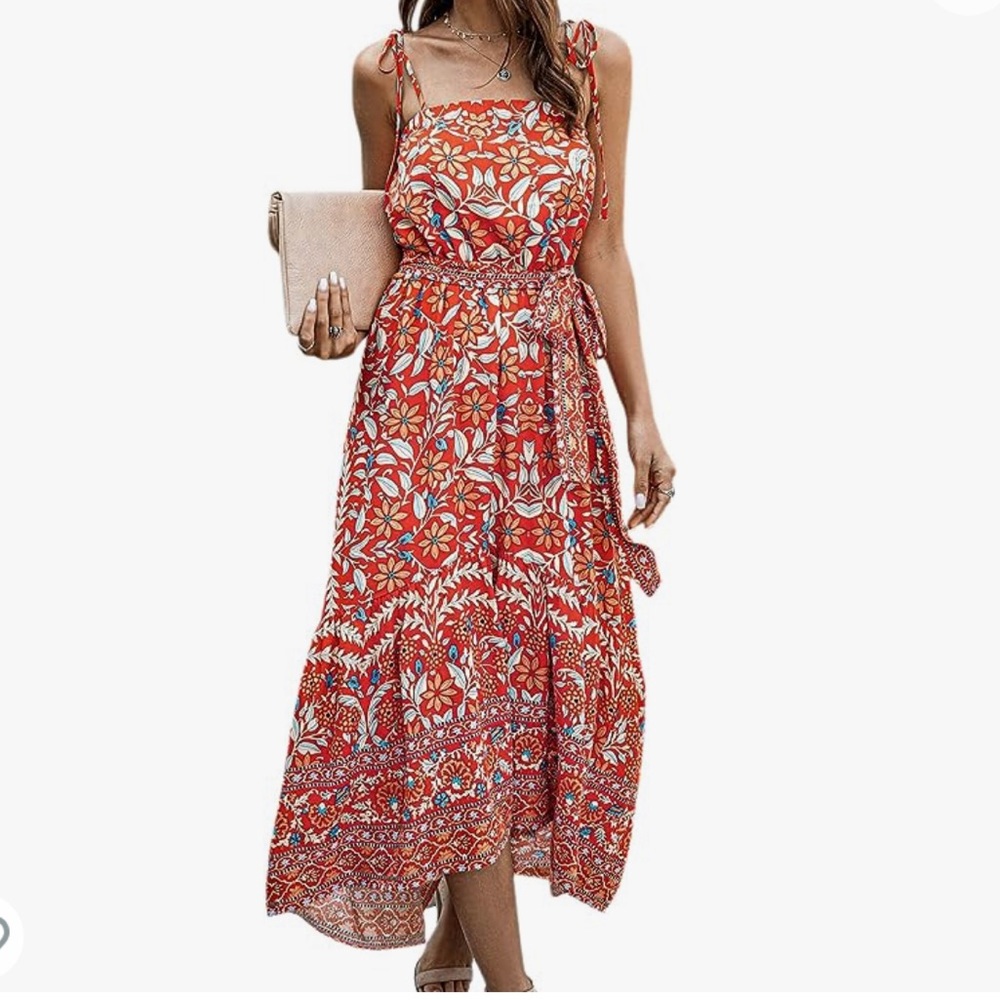 Summer Dress spaghetti straps size M
